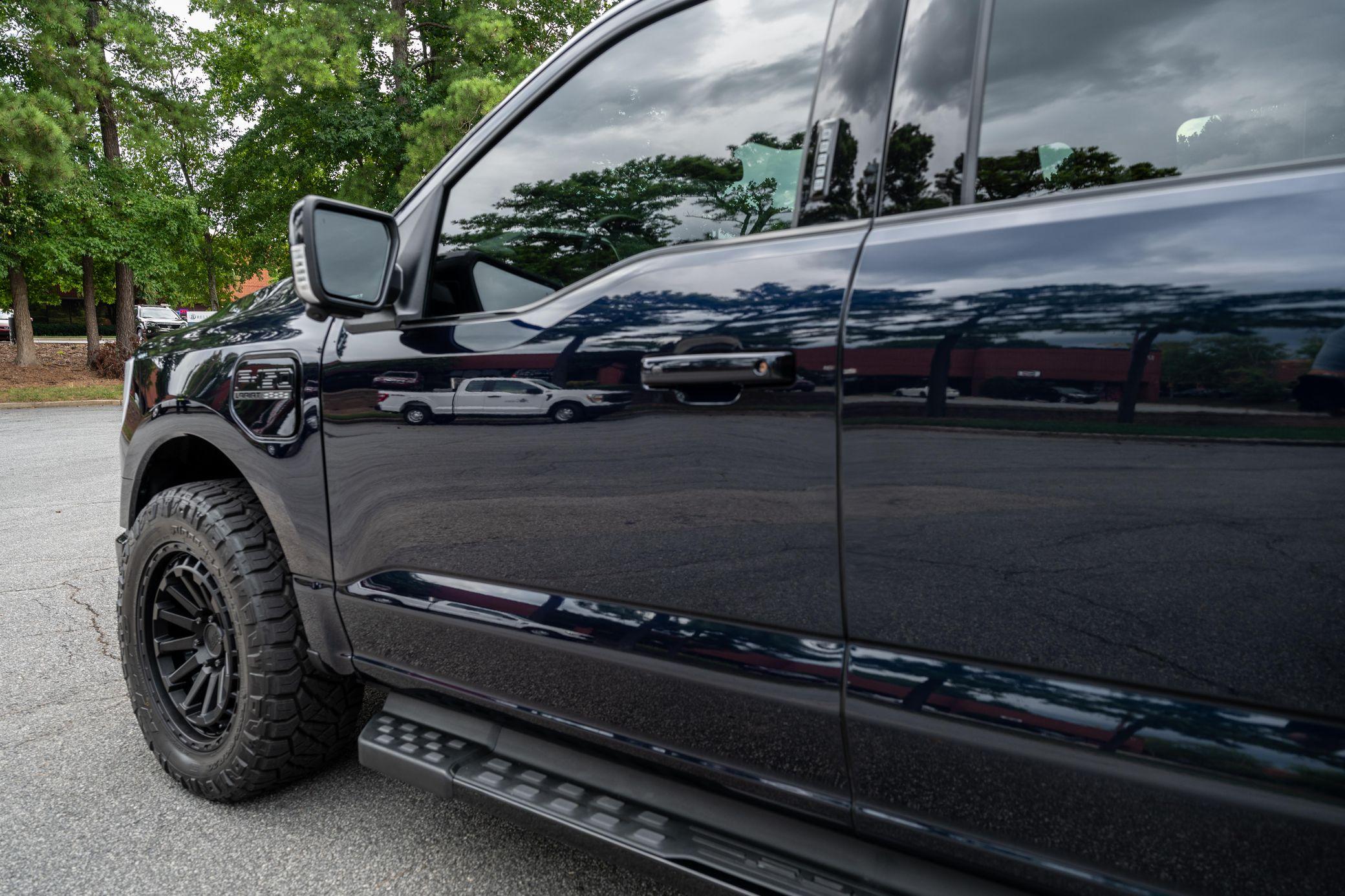 Ford F-150 Lightning 2022 Lightning Lariat on 20" Black Rhino wheels & Nitto Ridge Grappler A/T Tires 😍 rjqGXV4Y-CtzQAsLHNwn