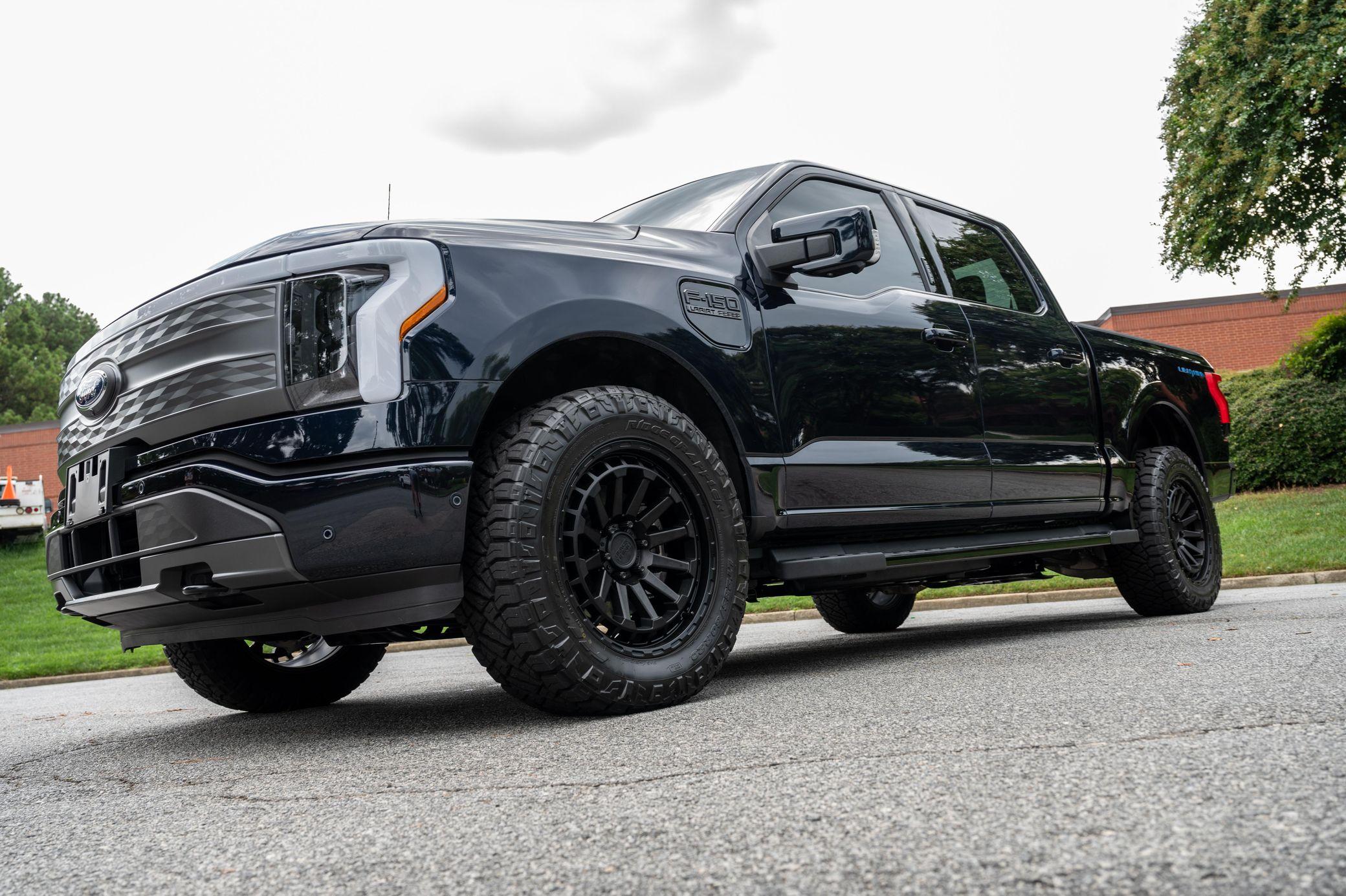 Ford F-150 Lightning 2022 Lightning Lariat on 20" Black Rhino wheels & Nitto Ridge Grappler A/T Tires 😍 rjqGXV4Y-J4ndv__yBm