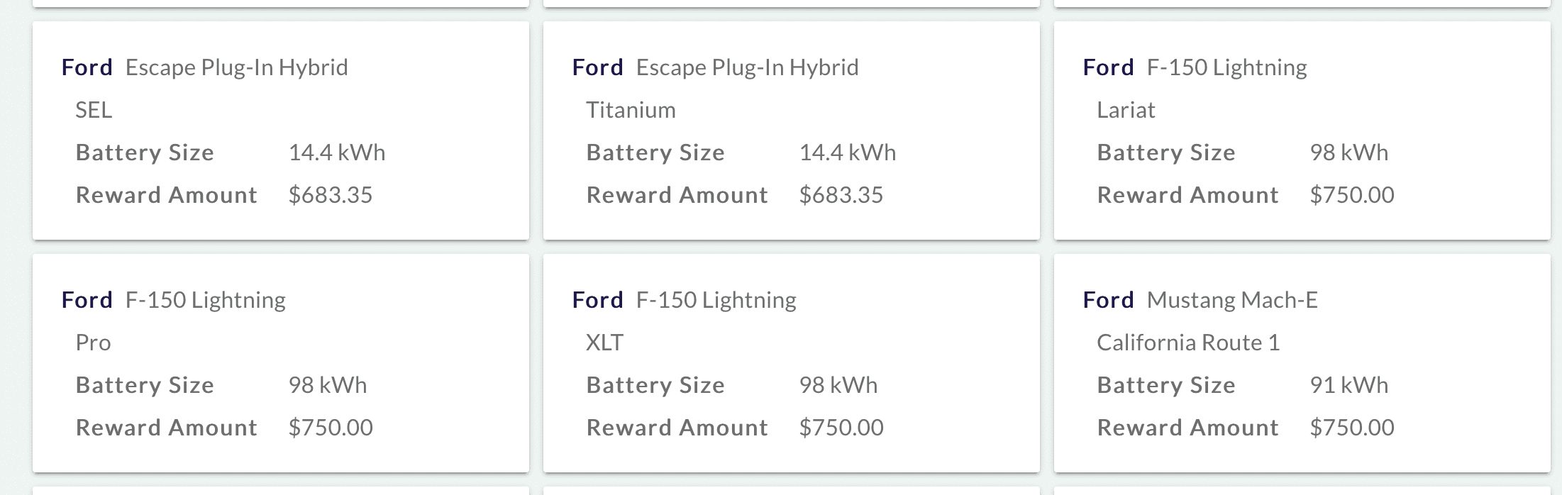 Ford F-150 Lightning CA clean vehicle program $2,000 rebate was approved for my Lariat ER today. Screen Shot 2022-08-14 at 7.48.00 PM