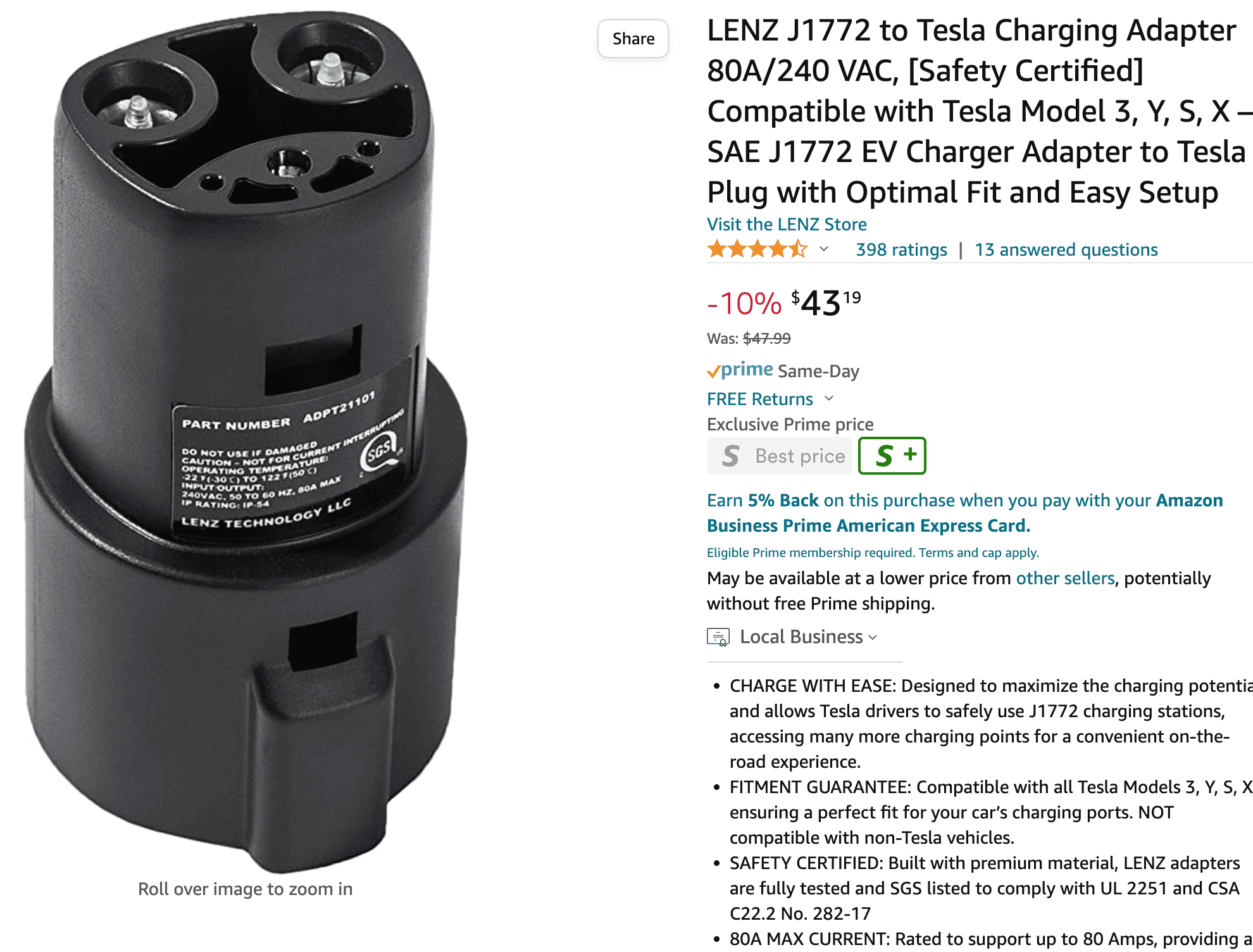 Ford F-150 Lightning Tesla Adapter actually included with Lightning? Screen Shot 2022-10-22 at 9.00.22 AM