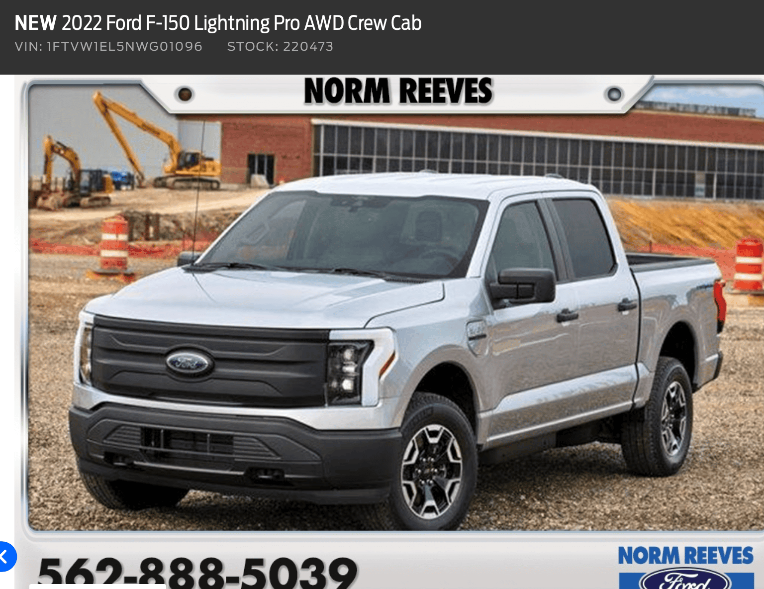 Ford F-150 Lightning Pro available at my dealer ? $41K - can it be true ?? Screen Shot 2023-02-03 at 10.29.34 AM