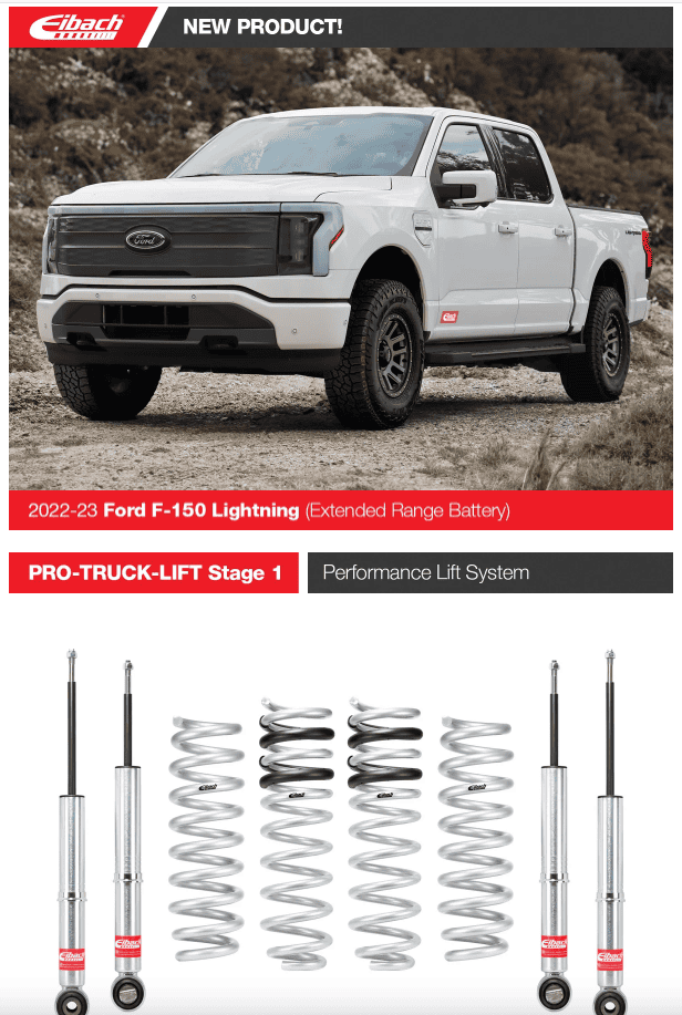 Ford F-150 Lightning Eibach R&D for Lightning lowering kit, leveling kit and lift kit -- submit your input Screen Shot 2024-01-12 at 2.12.59 PM