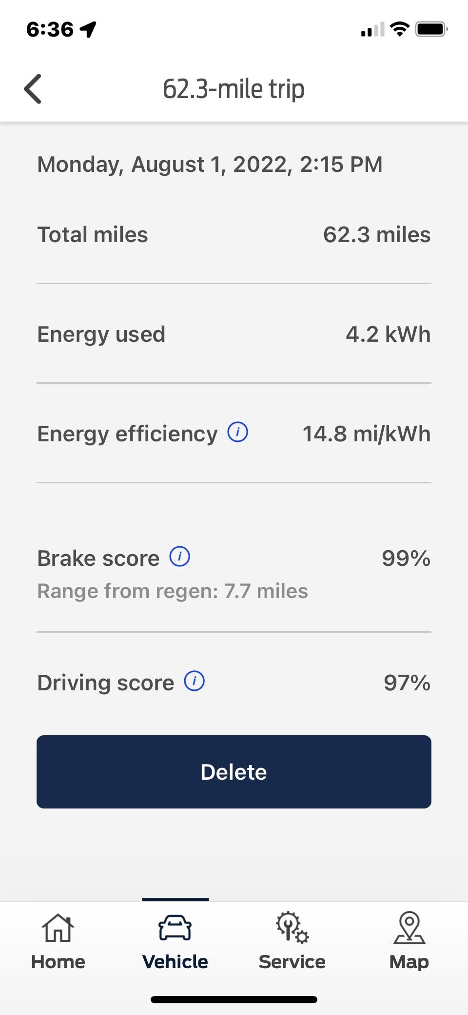 Ford F-150 Lightning 1PD - is it too severe for regen or is it me ?  Drove 60 miles yesterday and found 1PD very intrusive... Screenshot 2022-08-02 at 6.36.27 AM