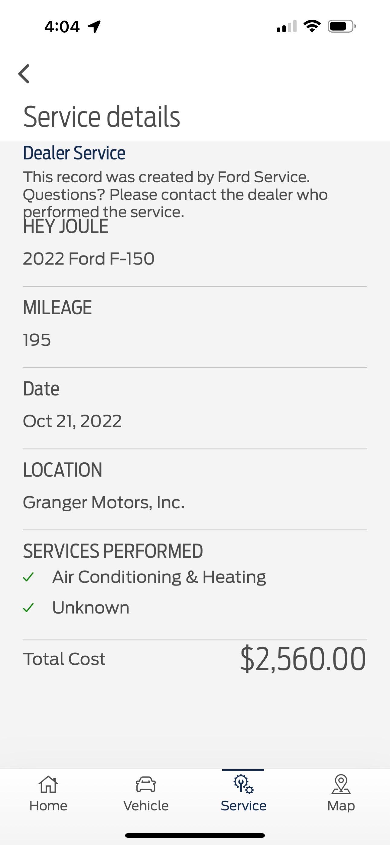 Ford F-150 Lightning F150 Lightning Extended Warranty from Ford Protect at $50 Over Cost! Screenshot 2022-10-23 at 4.04.10 PM