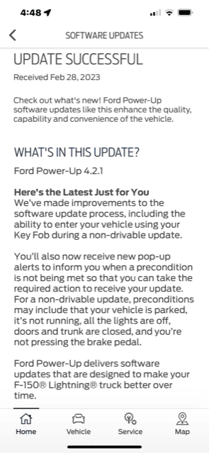 Ford F-150 Lightning Power-Up 4.2.1 - Precondition Alert failed updates Screenshot 2023-02-28 at 4.48.54 AM