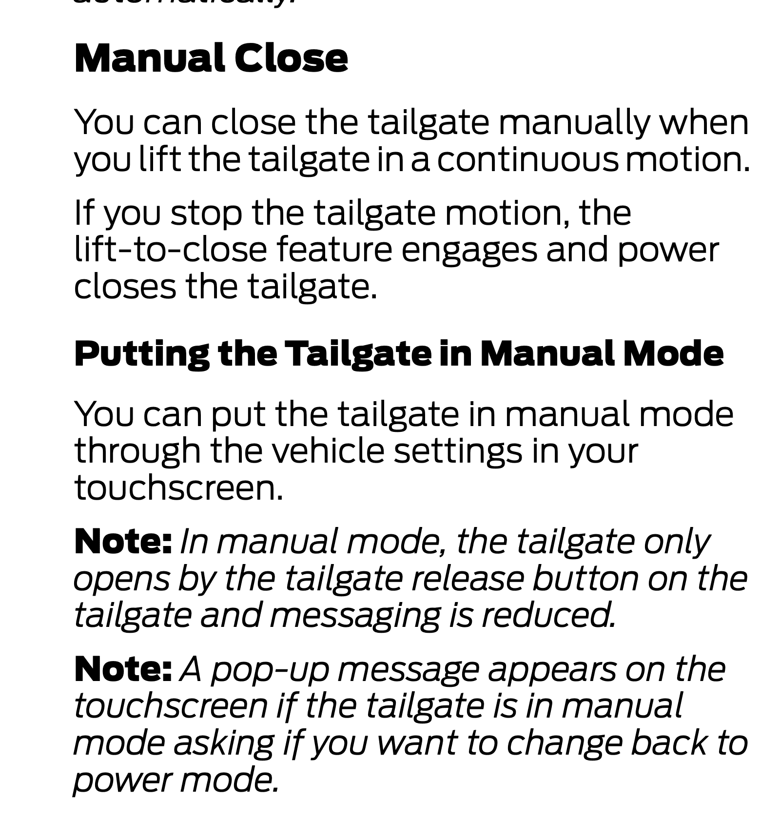 Ford F-150 Lightning Open Tailgate Manually? Screenshot 2023-06-04 at 10.58.42 PM