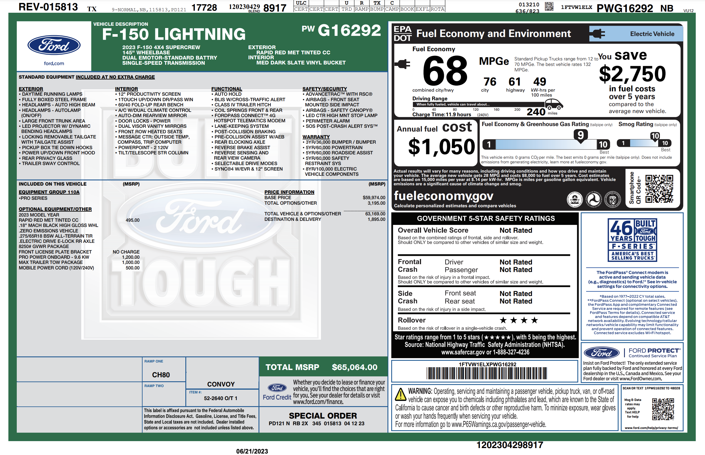 Ford F-150 Lightning WTB: 2022 or 2023 Lariat ER Screenshot 2023-06-21 at 4.59.12 PM