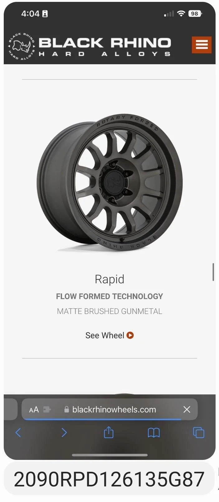 Ford F-150 Lightning Lightning Leveled on Readylift 2″ Level Kit and 34″ Nitto Ridge Grappler Tires & Black Rhino Wheels [Update: Range Drop 226 > 196 Miles] Screenshot_20220914_185157