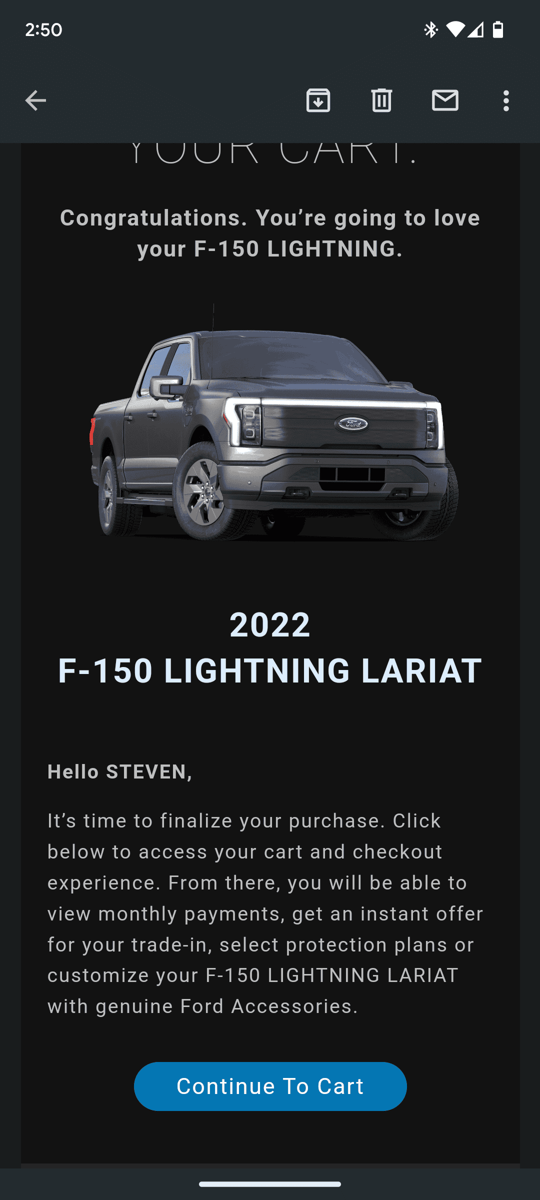 Ford F-150 Lightning ✅ 8/22 Lightning Build Week Group Screenshot_20221006-145011