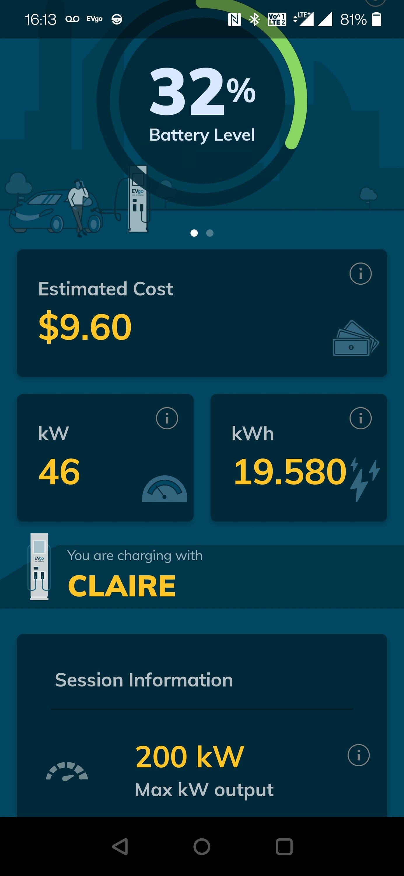 Ford F-150 Lightning EVGo adds Lightning to AutoCharge + Plug and Charge Screenshot_20221018-161330