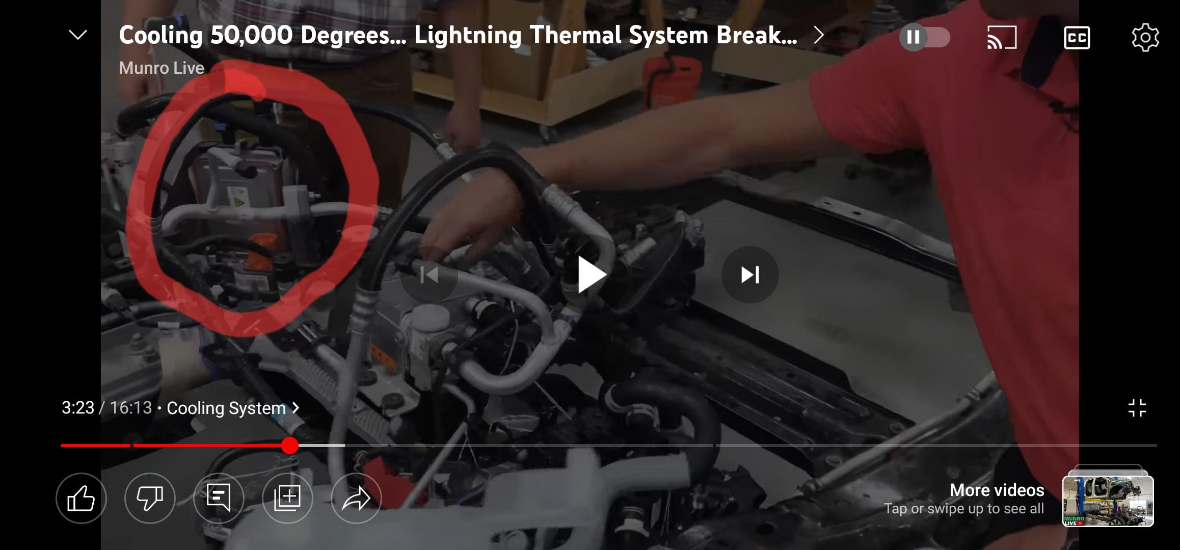 Ford F-150 Lightning Lightning Battery Heating Screenshot_20221120_112540_YouTube