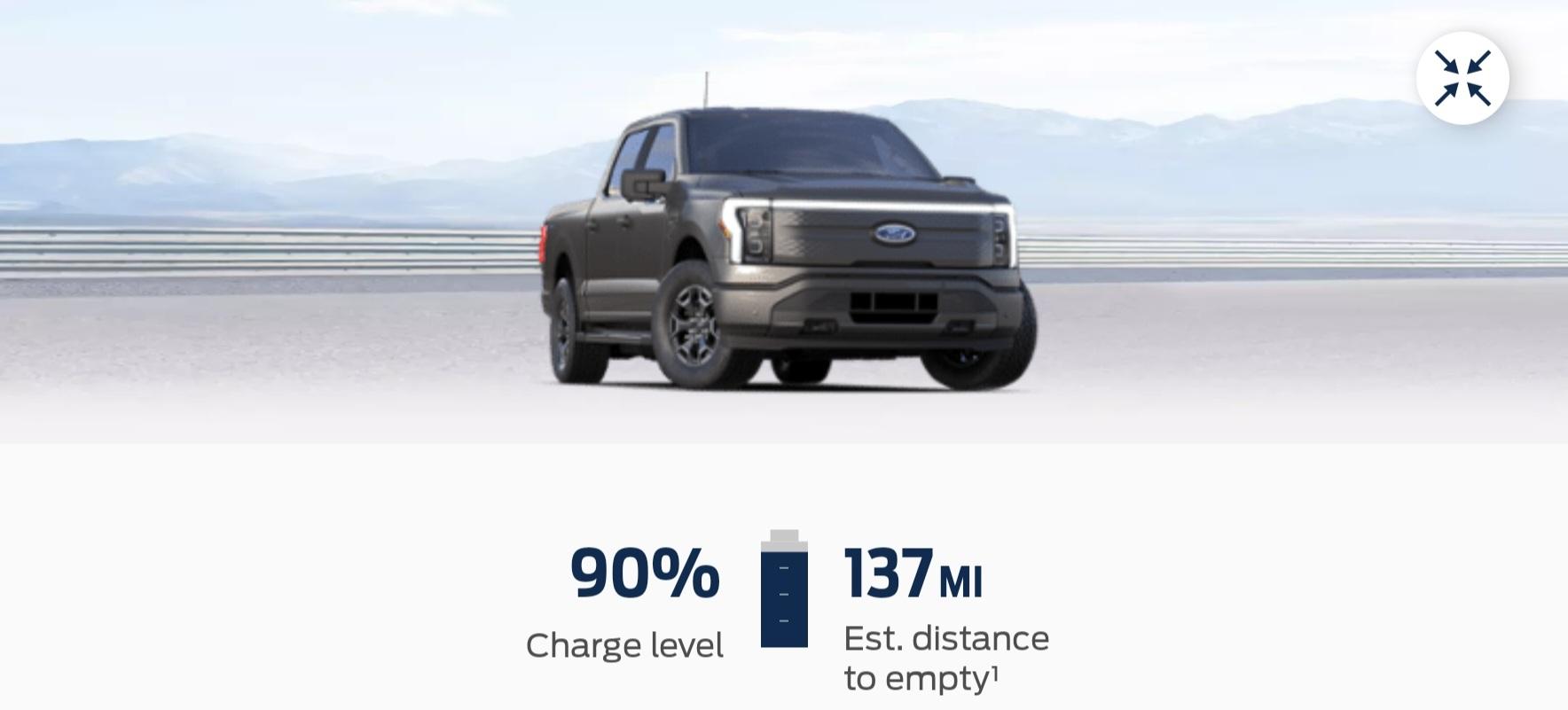 Ford F-150 Lightning Range seems reasonable and consistent so far on my SR Screenshot_20221207_095003_FordPass