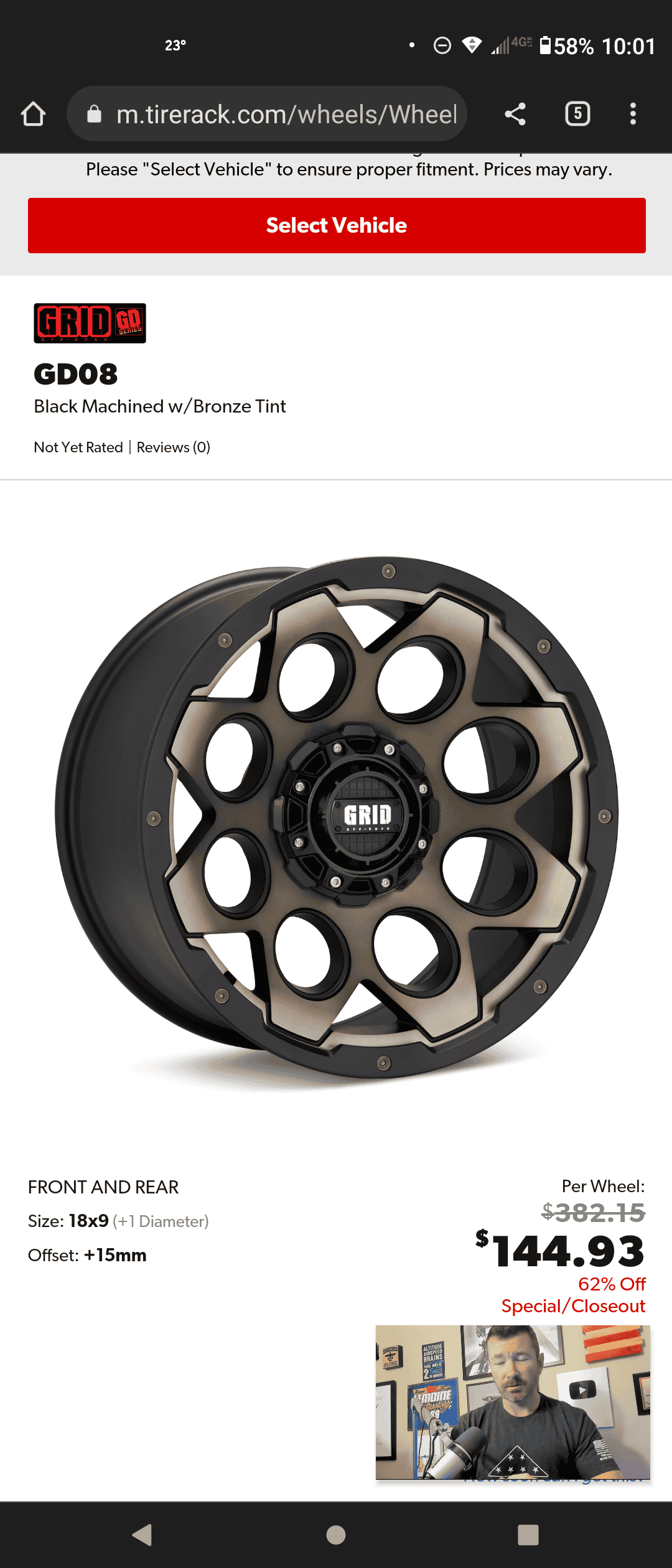 Ford F-150 Lightning Snow Tire Help Screenshot_20221209-220155