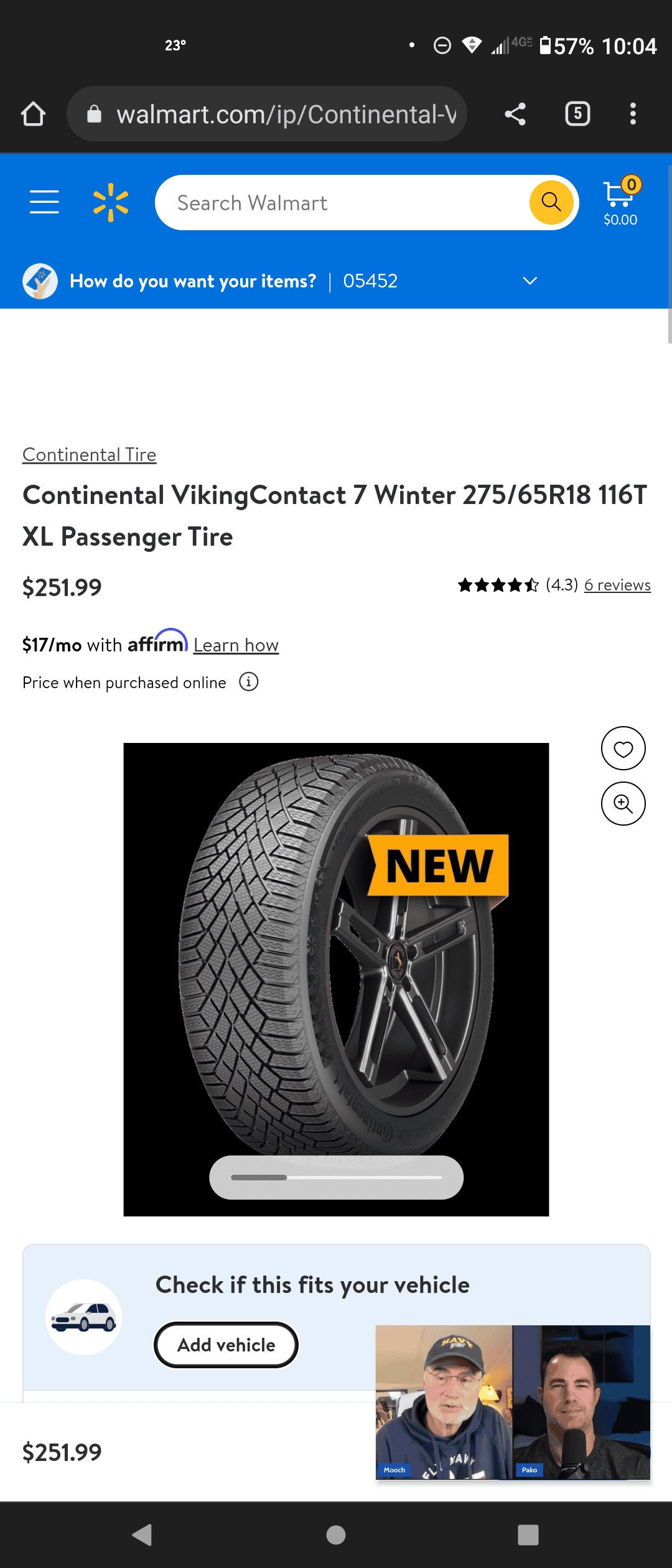 Ford F-150 Lightning Snow Tire Help Screenshot_20221209-220408