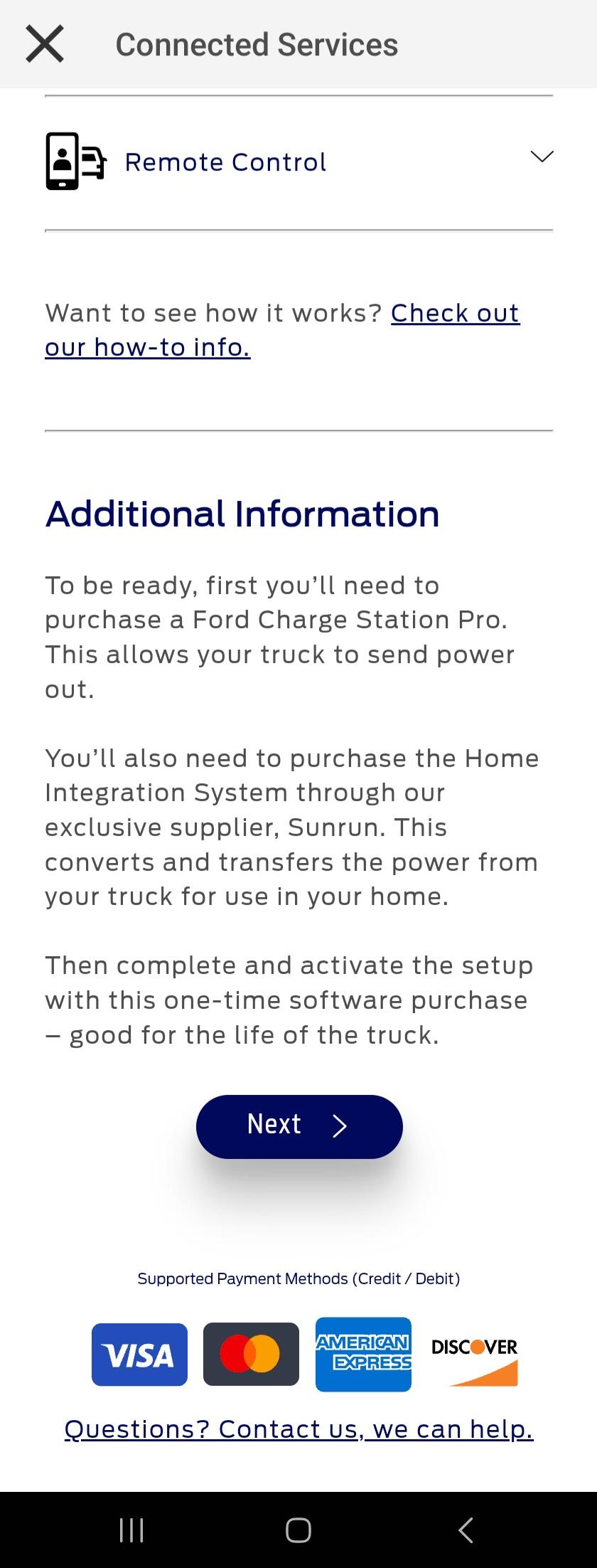 Ford F-150 Lightning Ford Charging SR owners for Backup Power Screenshot_20221228_174751_FordPass