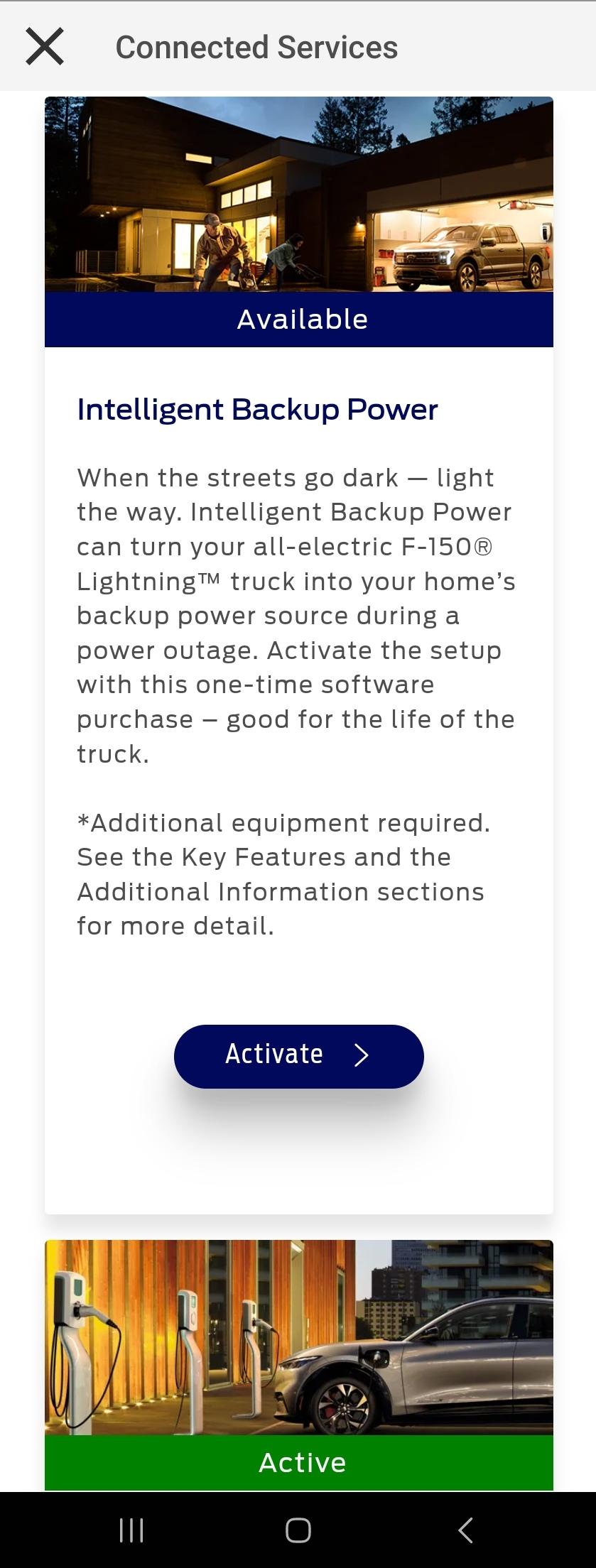 Ford F-150 Lightning Ford Charging SR owners for Backup Power Screenshot_20221228_175511_FordPass