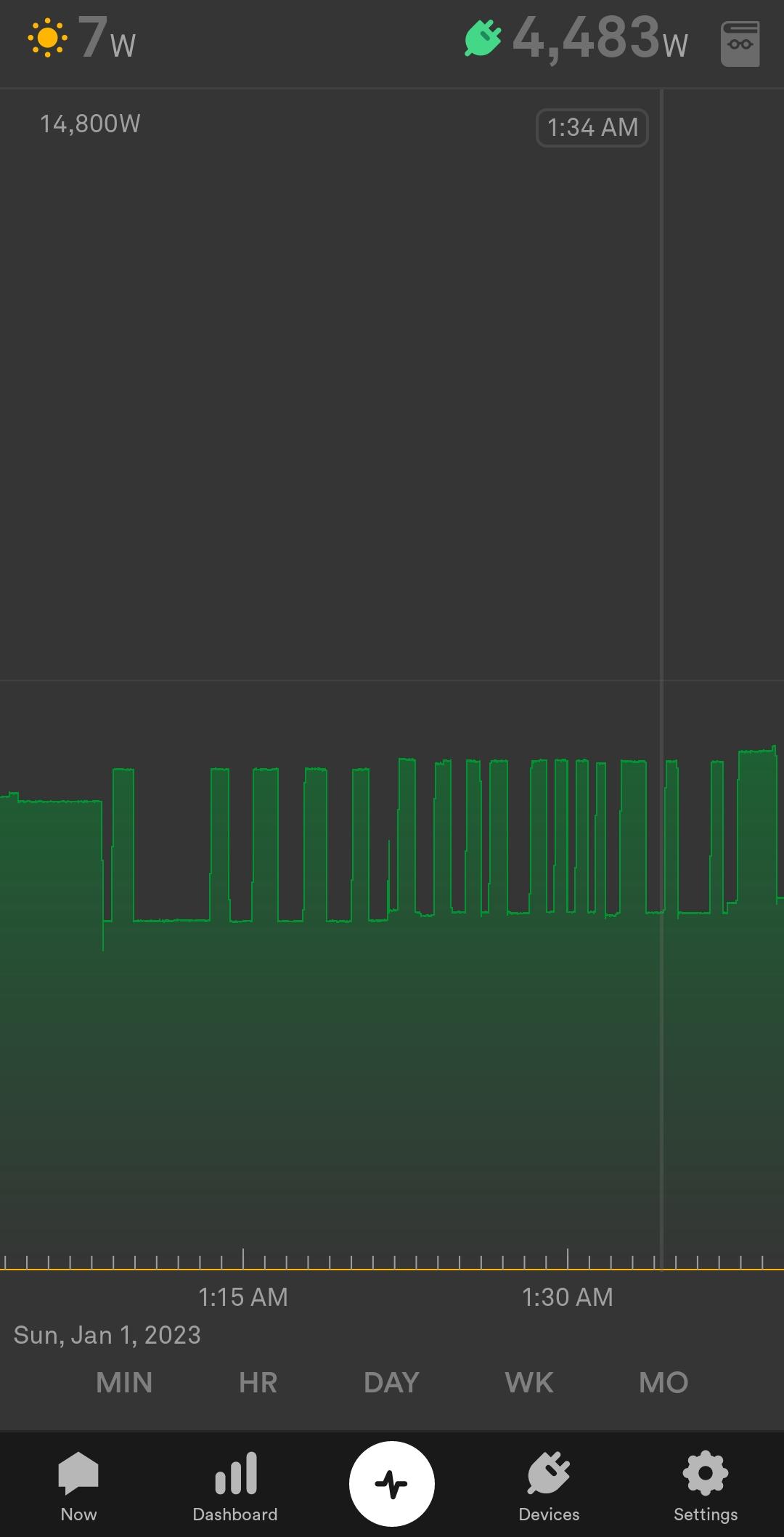 Ford F-150 Lightning Erratic charge rate from mobile charger Screenshot_20230101_080147_Sense