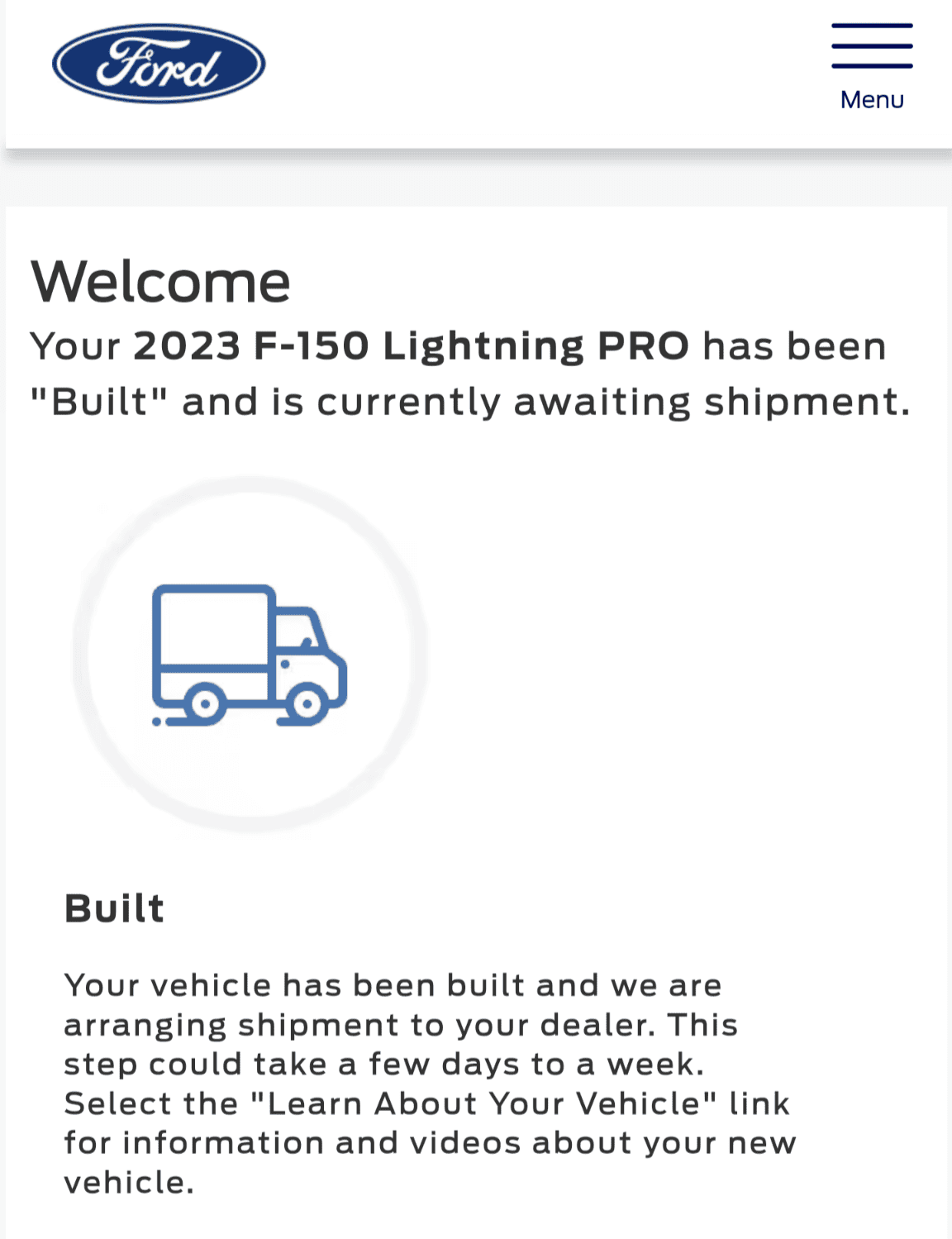 Ford F-150 Lightning ✅ 1/9/2023 Lightning Build Week Group (MY2023) Screenshot_20230124-070705