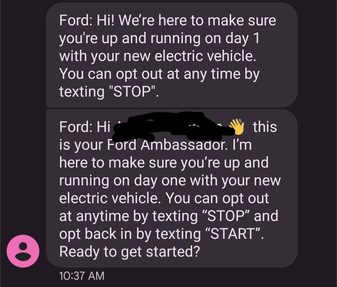 Ford F-150 Lightning "Your Ford Ambassador" email: anyone else get one? Screenshot_20230406-120459