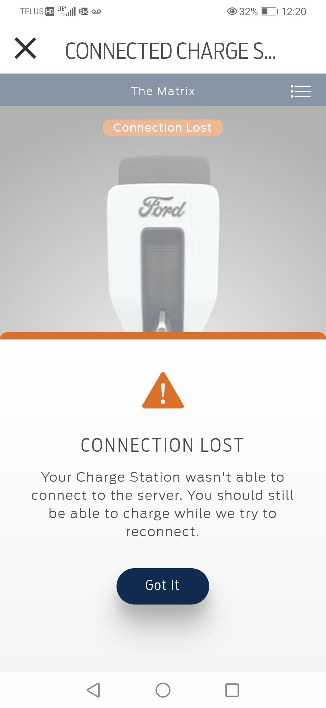 Ford F-150 Lightning Ford Charge Station Pro not connecting to Pro Charger app for initial set up Screenshot_20230511_122018_com.ford.fordpass