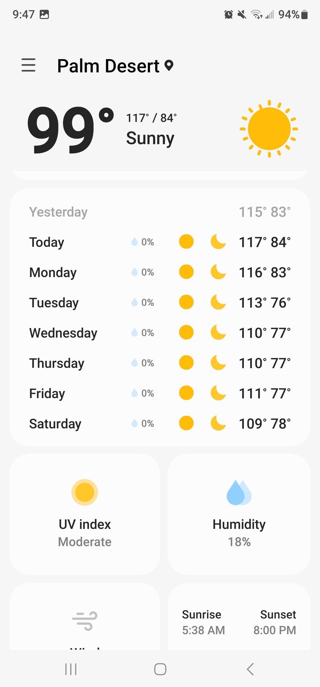 Ford F-150 Lightning Charging Rate Limited in the Heat? Screenshot_20230702_094749_Weather