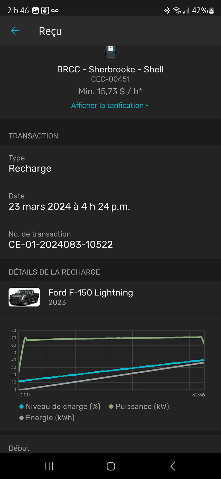 Ford F-150 Lightning Waiting 5 months for module replacement / end with an update and less miles Screenshot_20240324_144605_Electric Circuit