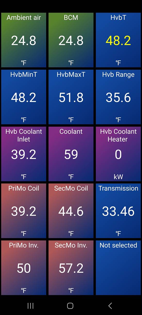 Ford F-150 Lightning Cold Cold Weather tips Screenshot_20241223_222506