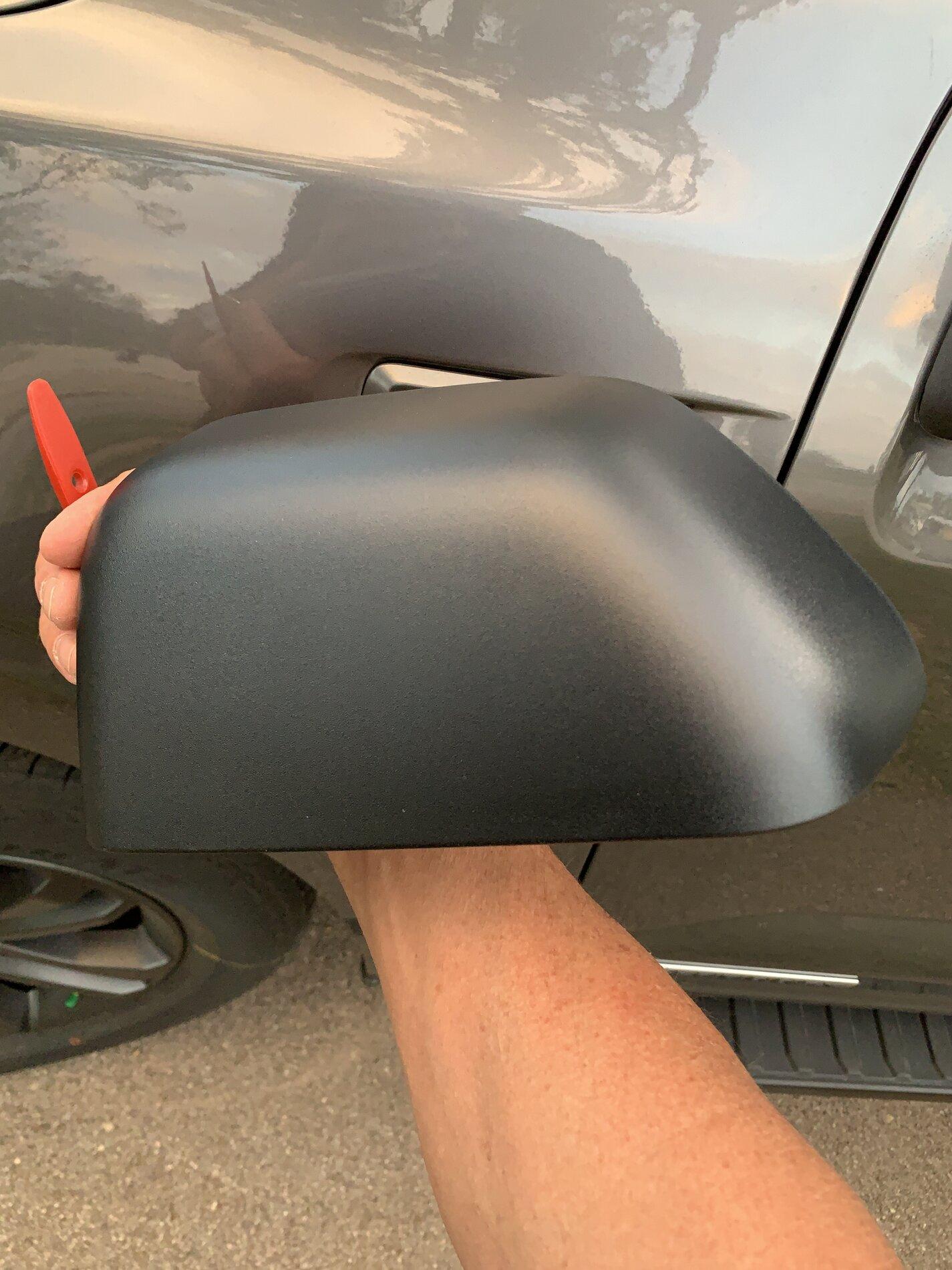 Ford F-150 Lightning Tow Mirror Skull Cap same as F-250? skull black.JPG