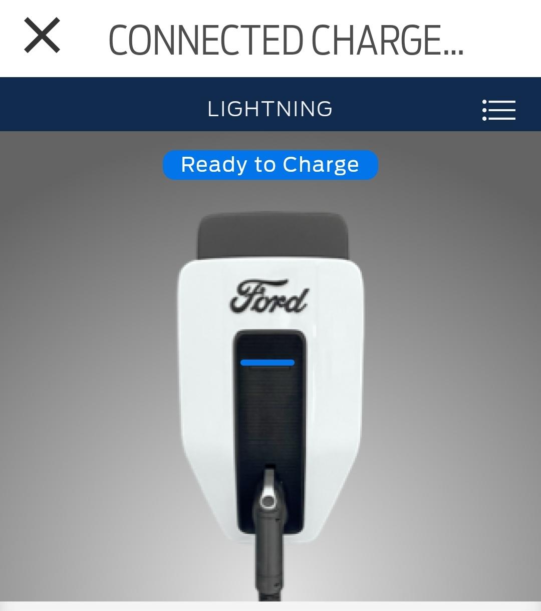 Ford F-150 Lightning Charge station pro cannot connect to charging station SmartSelect_20240216_131806_FordPass