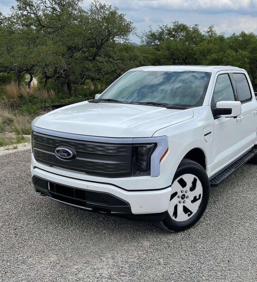 Ford F-150 Lightning Star White Lightning With Tint Star White F150 Lightning dd copy