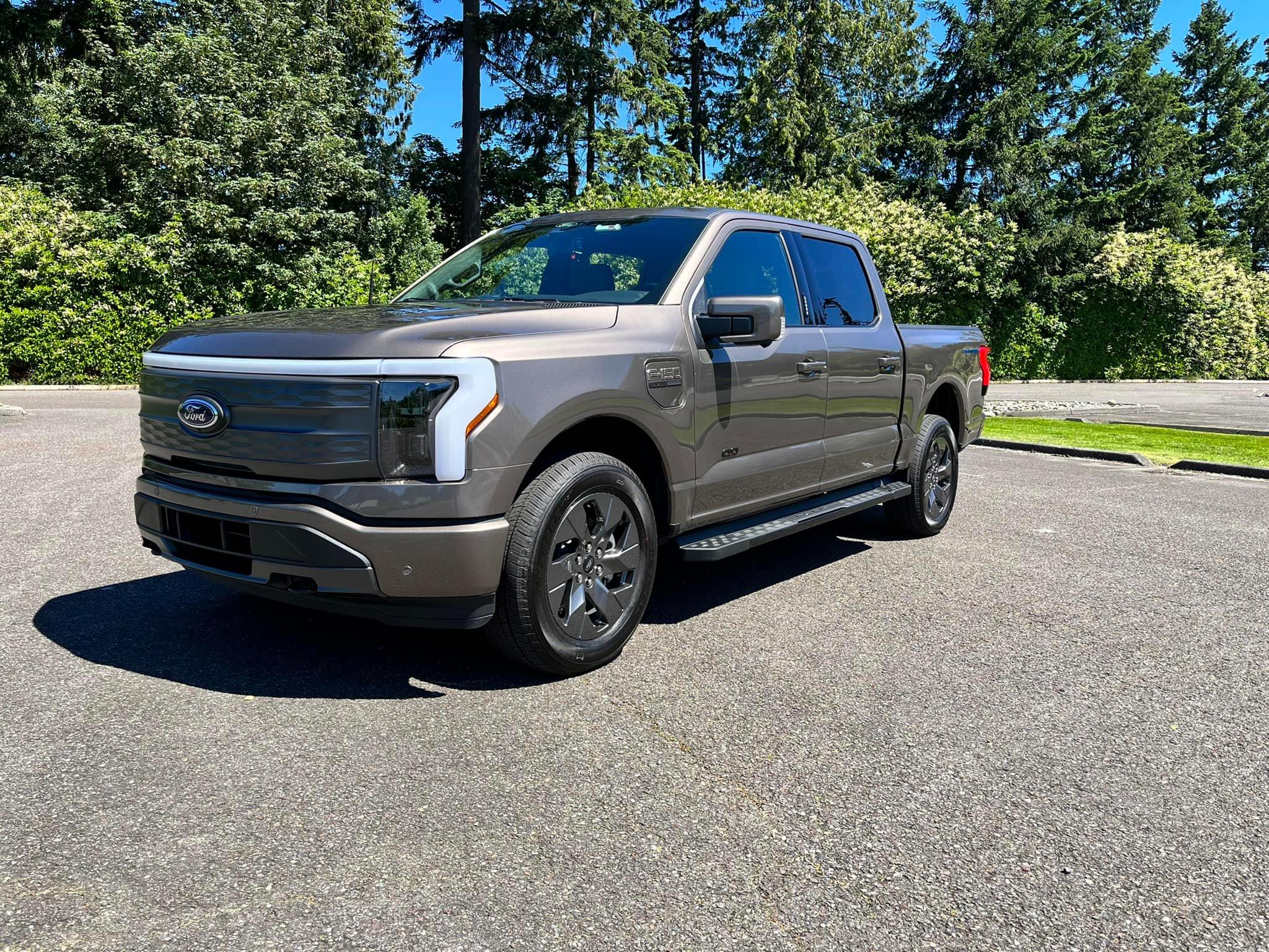 Ford F-150 Lightning STONE GRAY F-150 Lightning Photos & Club Stone Gray F150 Lightning 1