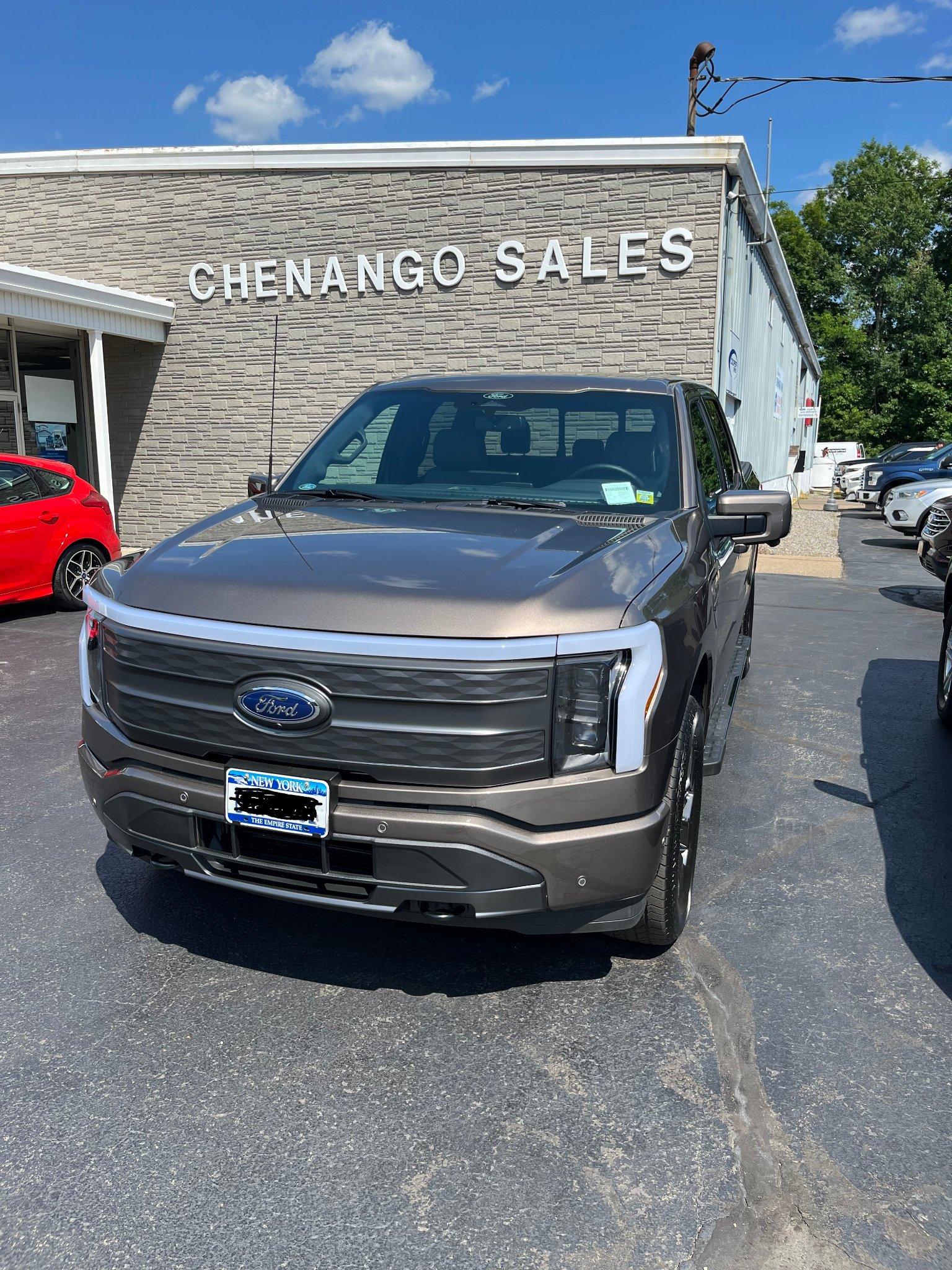 Ford F-150 Lightning STONE GRAY F-150 Lightning Photos & Club Stone Gray Ford F150 Lightning 2022 6