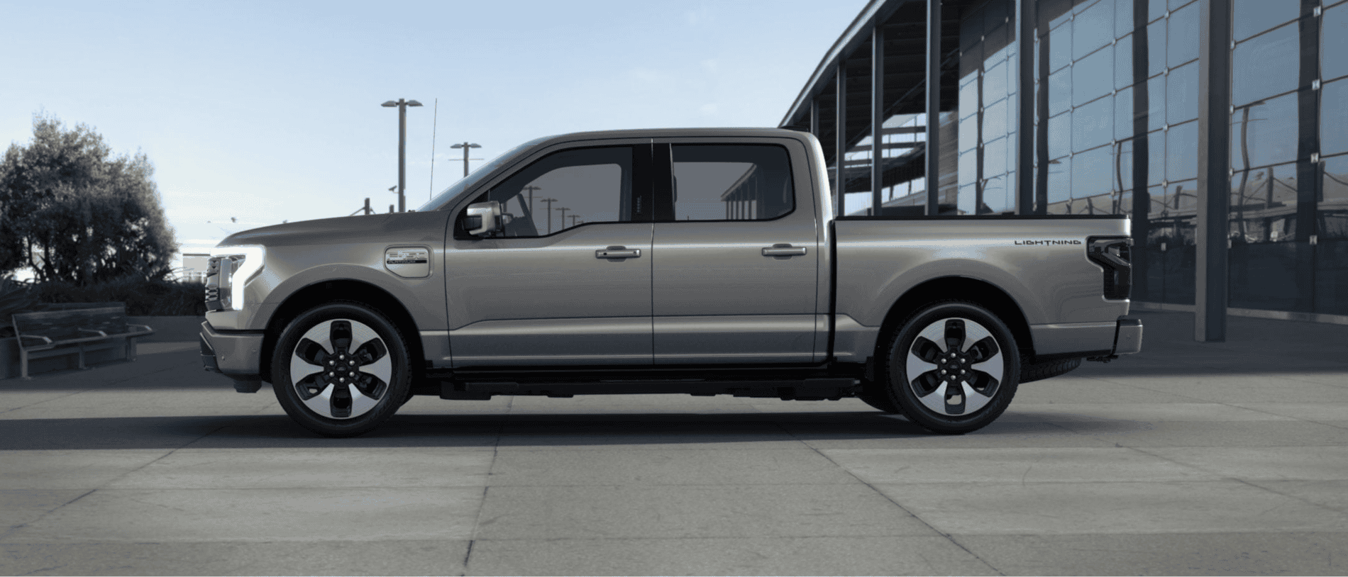 Ford F-150 Lightning Too early to talk colors for 2022 F-150 Lightning? Stone Gray