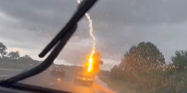 Ford F-150 Lightning Lightning for the win! strike