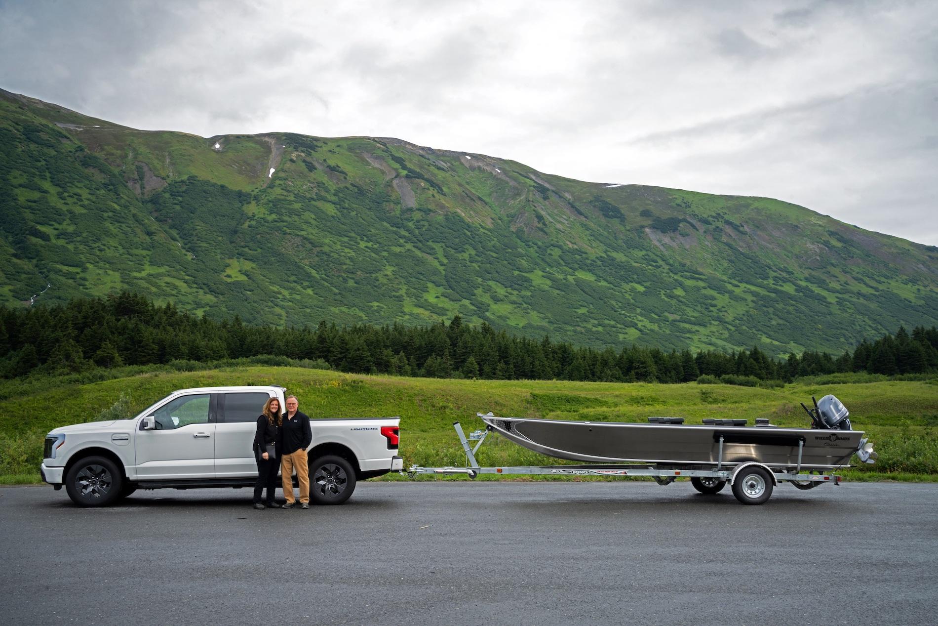 Ford F-150 Lightning Lightning Strikes Across America: Customer Deliveries Now Stretch Across All 50 States Tammy and Jeff_03