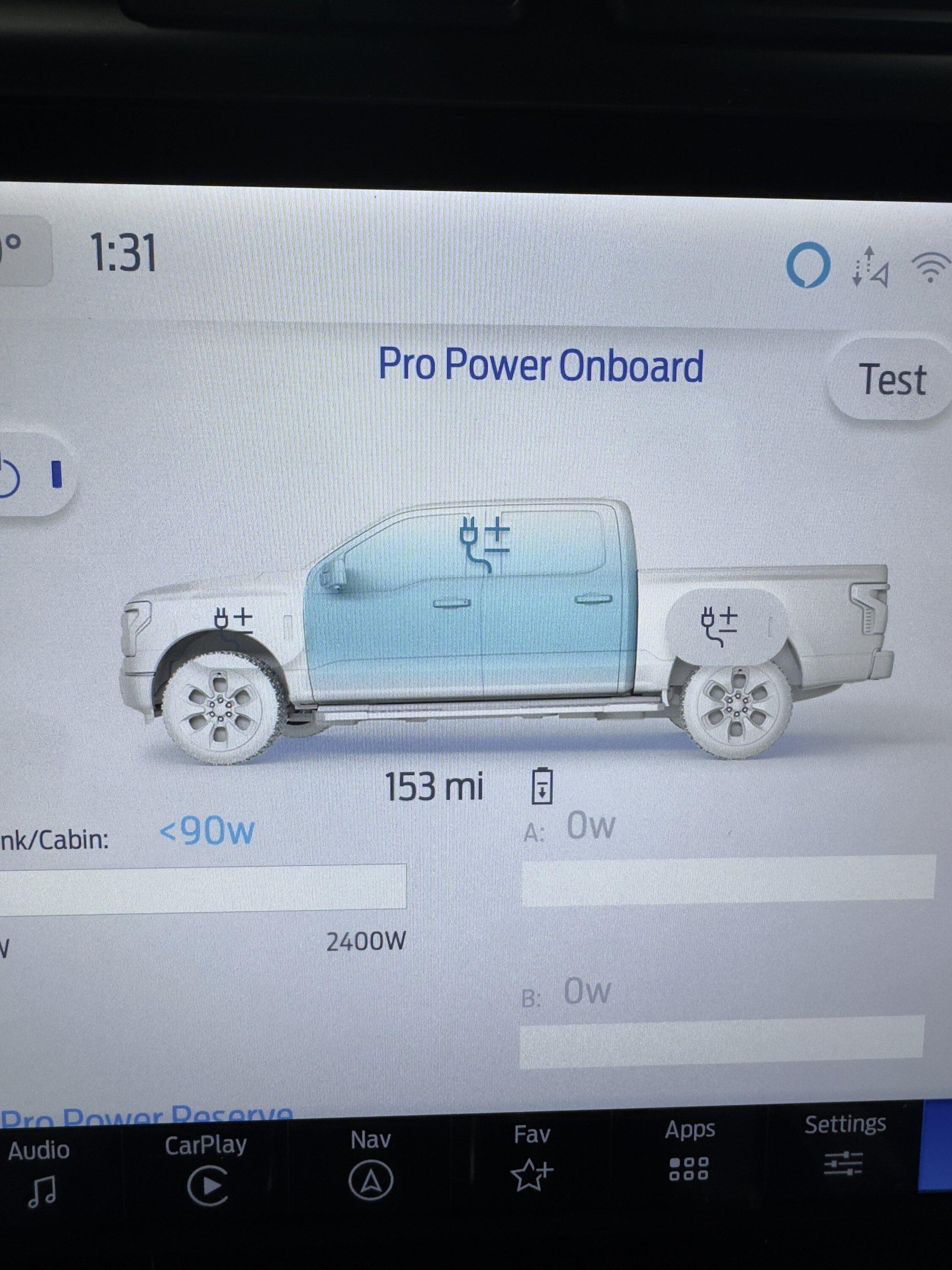 Ford F-150 Lightning Propower Onboard Error Message tempImageSoEIOC