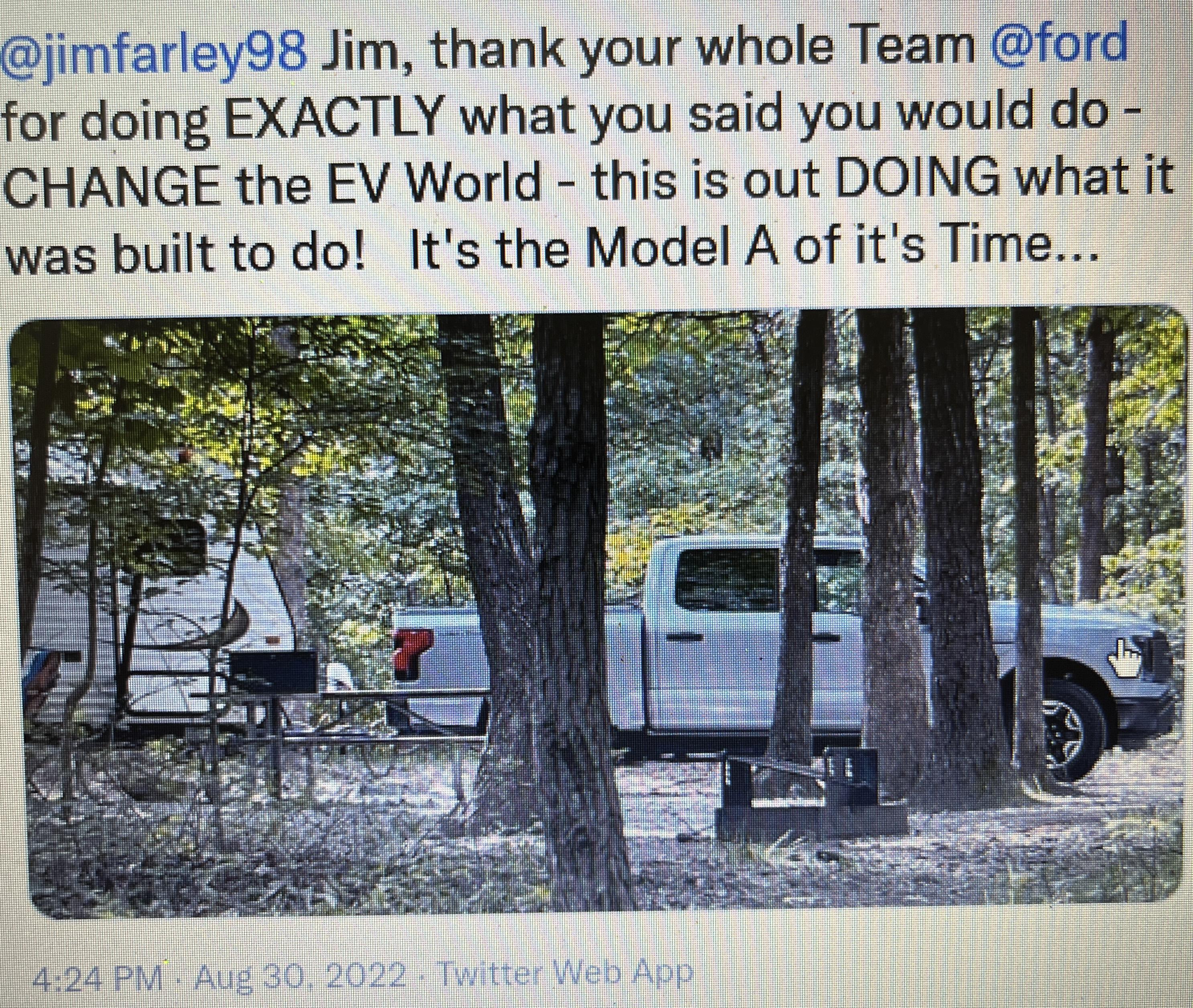 Ford F-150 Lightning 【BestEvMod】Let’s Do a Giveaway Raffle! End on 8/29 TWEET to Jim Farley - it's everything you said it would be