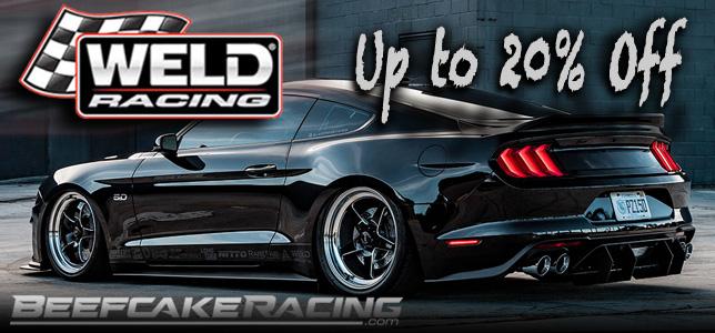 Ford F-150 Lightning Up to 55% off Black Friday @Beefcake Racing! weld-racing-20off-sale