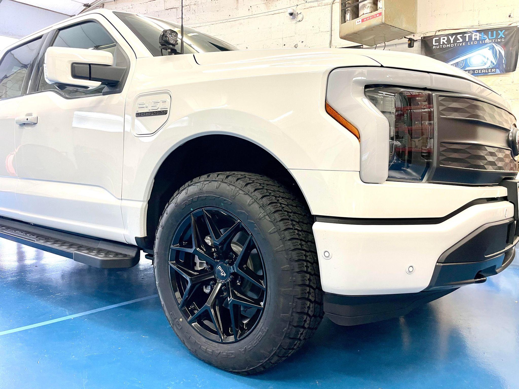 Ford F-150 Lightning Niche Vice Wheels & Nitto Terra Grappler G2 Tires on F-150 Lightning Wheels3