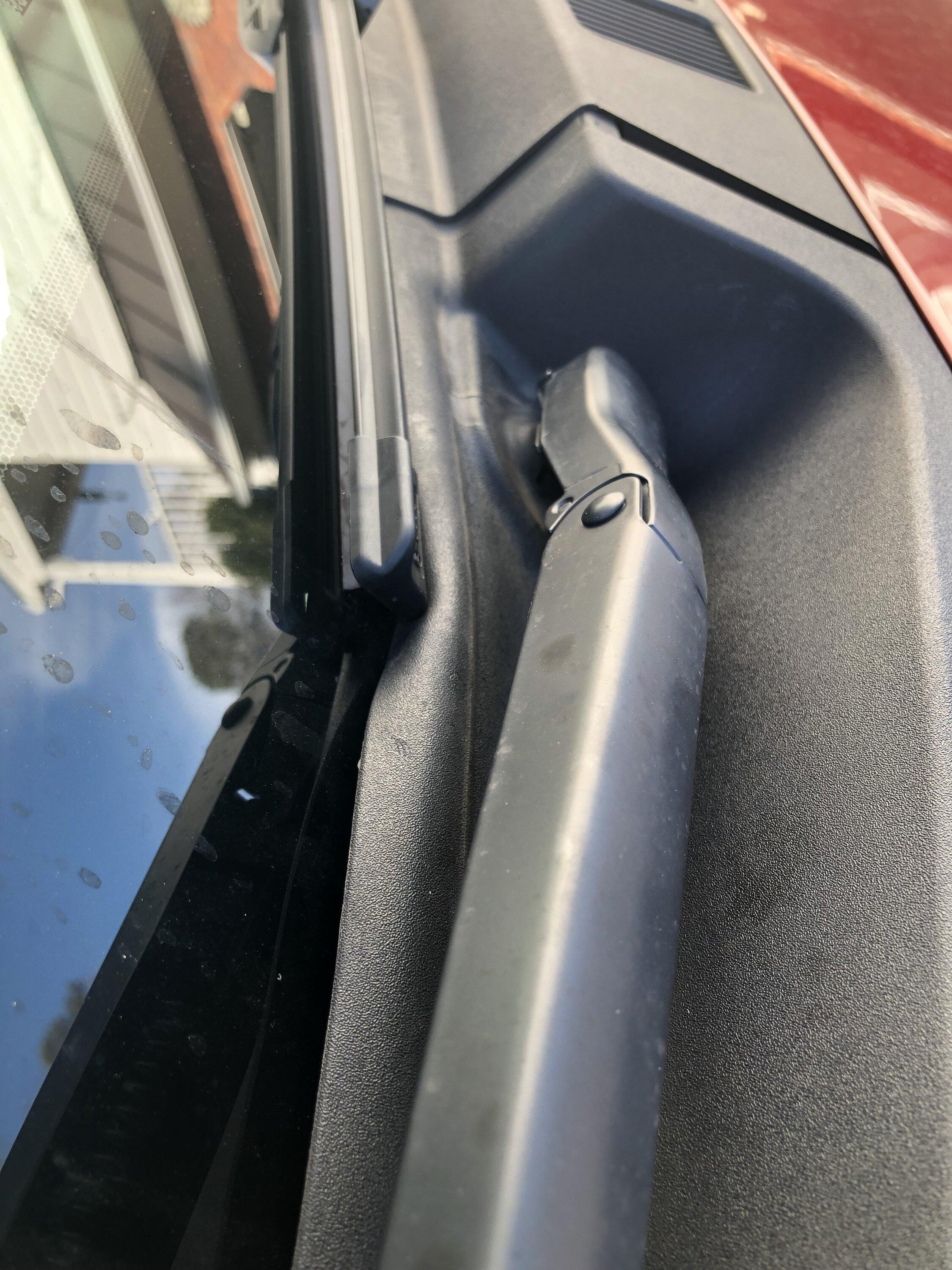 Windshield Wiper Hitting or Striking Window Pillar!