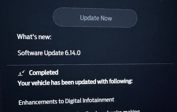 6.14.0 Software Update Released