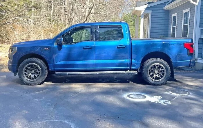 Nokian Outpost nAT tires on Roush Wheels installed. No real hit on range so far