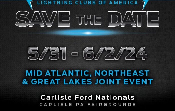 Come join The Lightning Clubs of America @ Carlisle Ford Nationals -- largest club meet up on the East Coast for 2024!