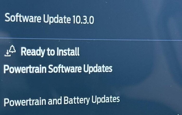 OTA Software Update 10.3.0 - Powertrain, Battery, Parking Brake [PAUSED]