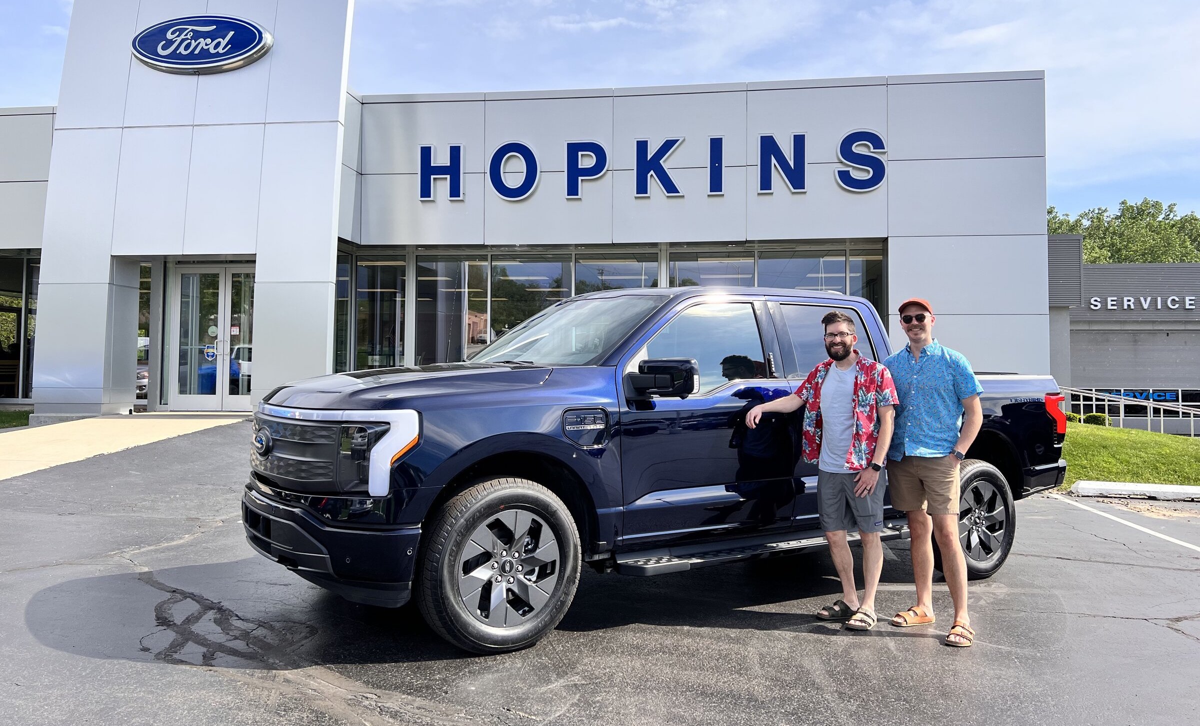 My Lightning Lariat delivery! Ford Lightning Forum For F150