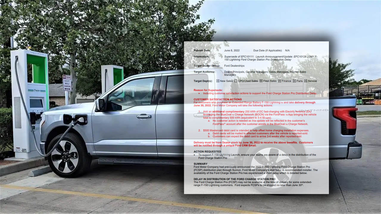 Bulletin Ford Making Up For Charge Station Pro Delay With Incentive