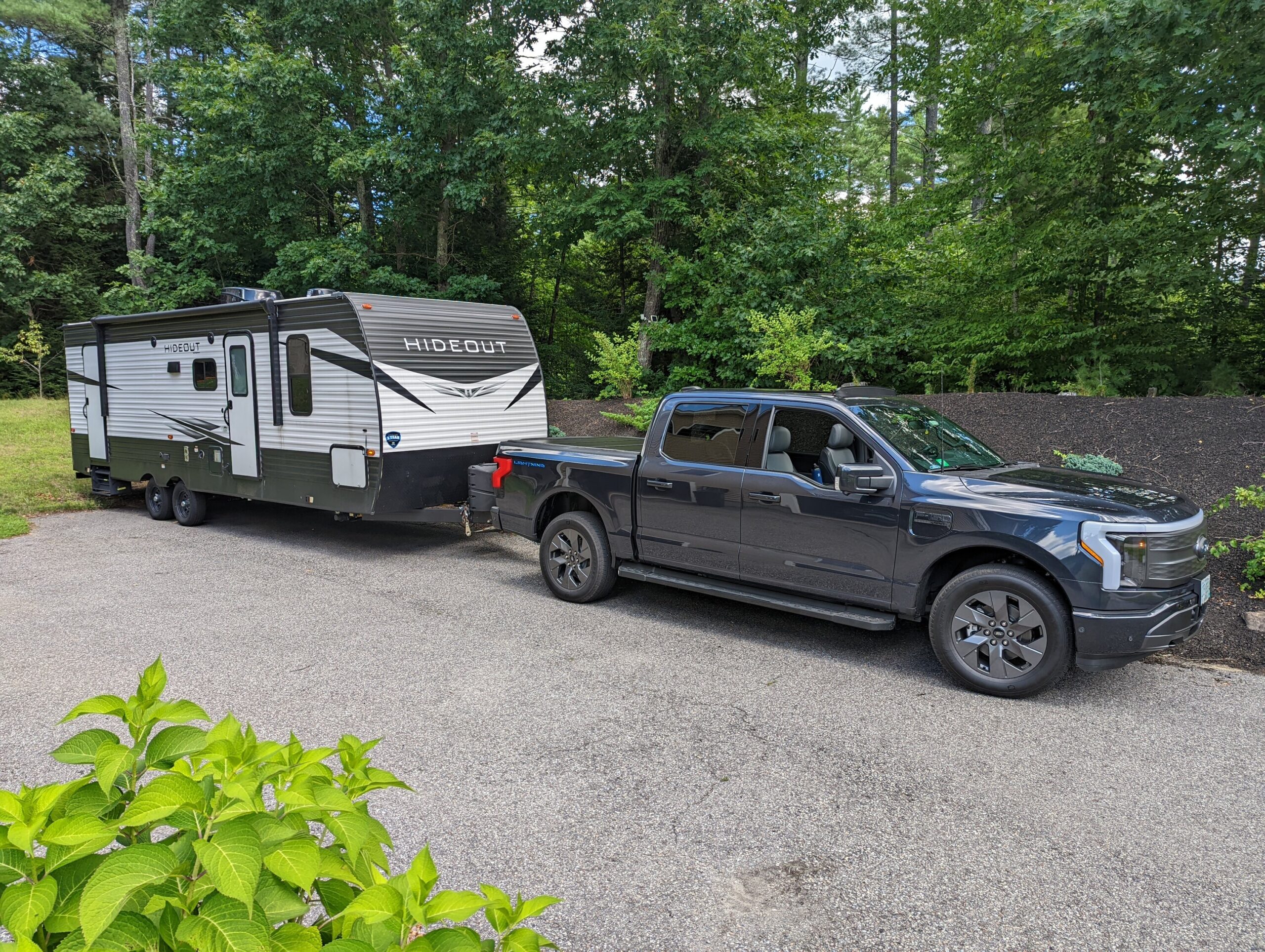 My first test towing a 31' camper with Extended Range Lightning Lariat