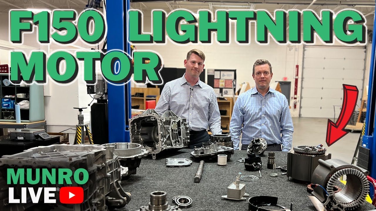 F150 Lightning Electric Motor Teardown Power and Performance Built