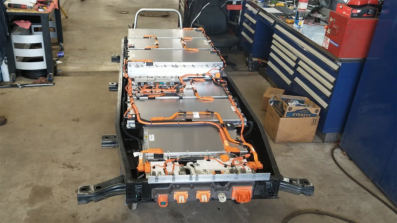Lightning High Voltage HV Battery Module Repair Video Ford Lightning