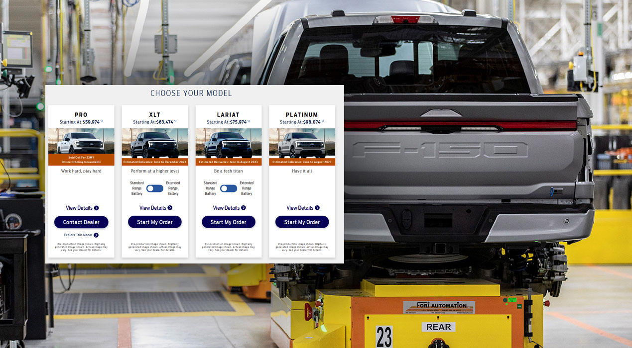 Update F150 Lightning Prices Increase for Pro, Lariat, Platinum as